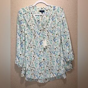 KAARI blue blouse size L